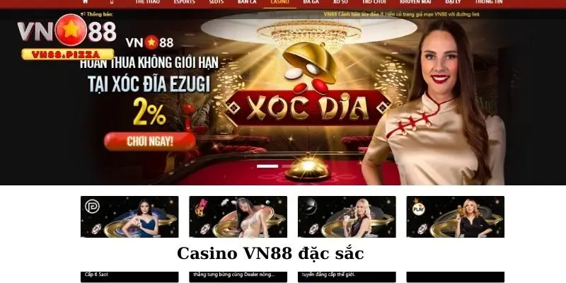 giao diện hiện đại của vn88 link mới với nhiều trò chơi hấp dẫn